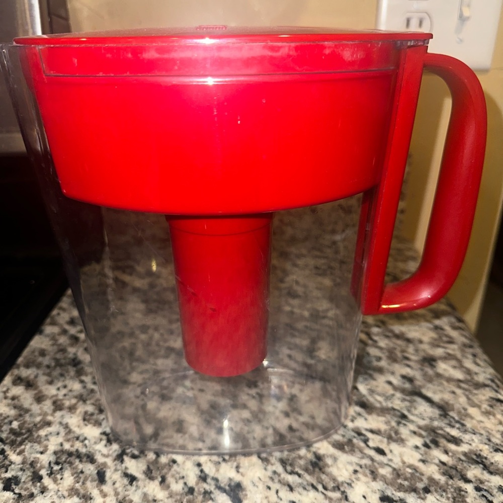 Brita Red Water Pitcher